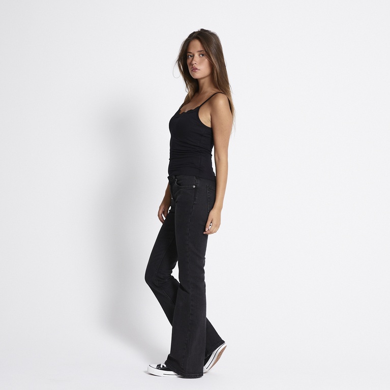 Lace singlet "Josie" Black